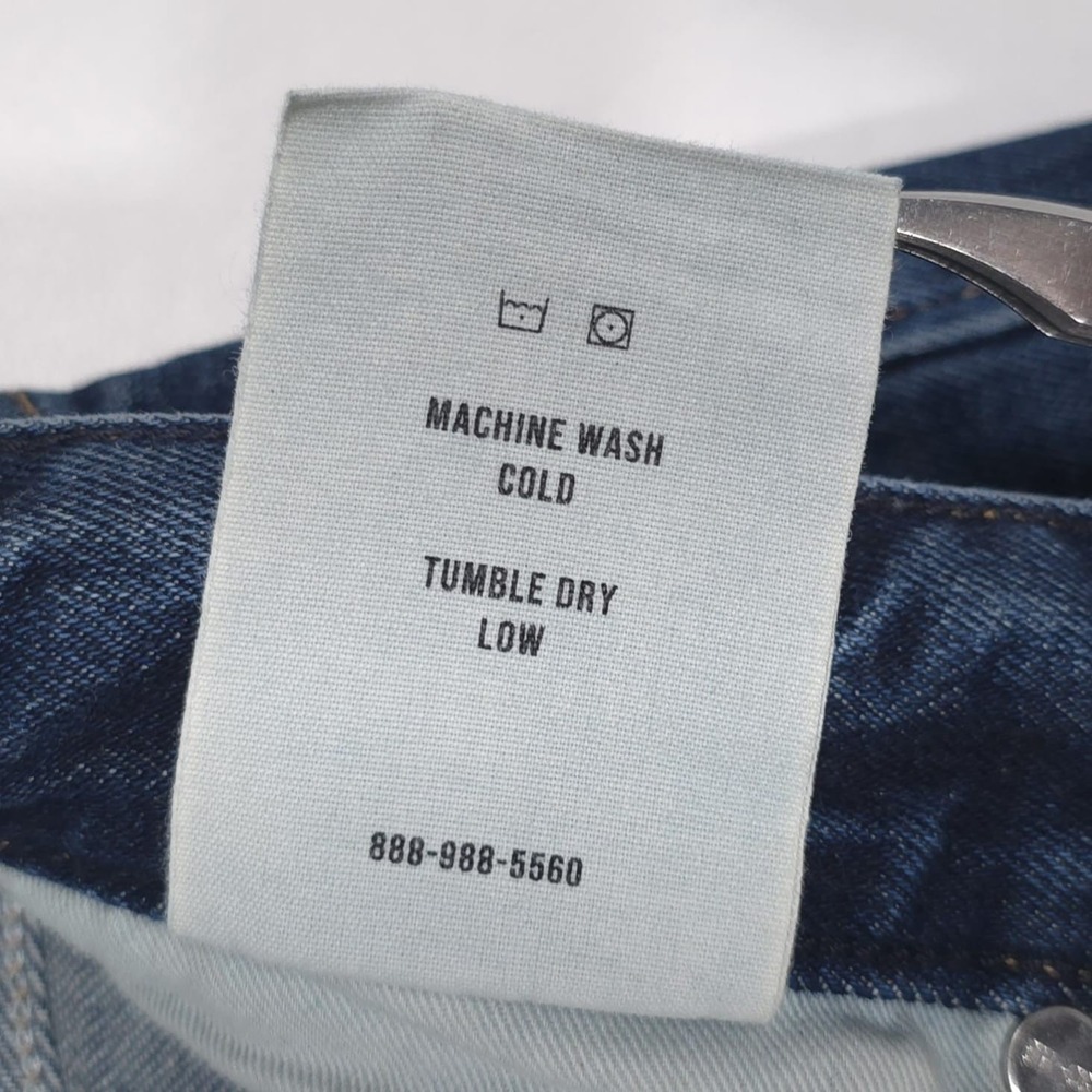 BUCK MASON Mens Jeans COWBOY GUARANTEE 33X32 Button Fly Maverick Slim USA MADE - Picture 15 of 15